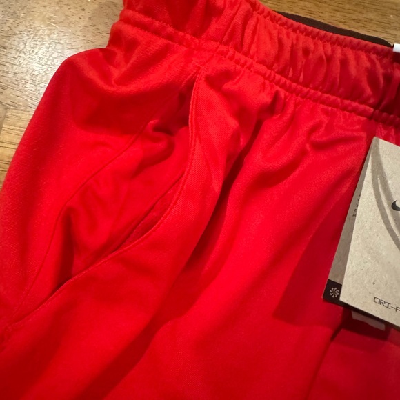 Nike Red Shorts Dri-Fit Training Standard Fit Mens Large DD1887-657 New W Tags - Picture 4 of 11